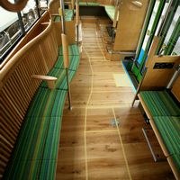 Bus Gururin Interior